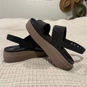 Croc sandals